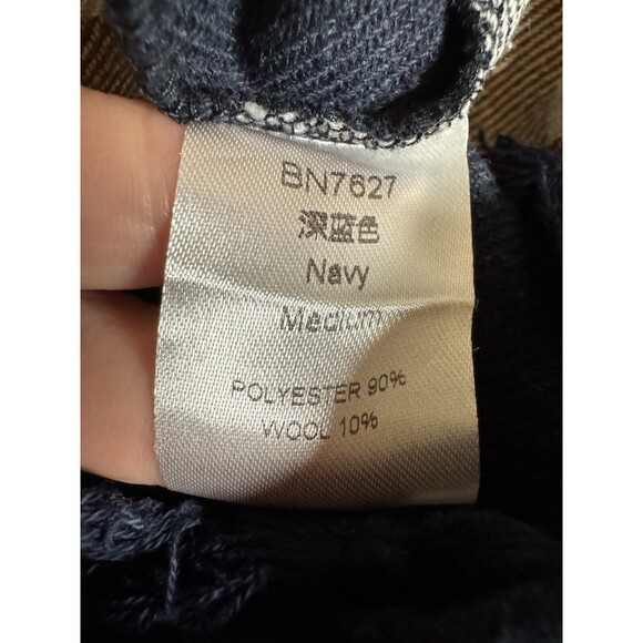 Plaid Vest Flannel Long Boho Women Sleeveless Shacket Fringe Festival M Navy - Picture 5 of 6